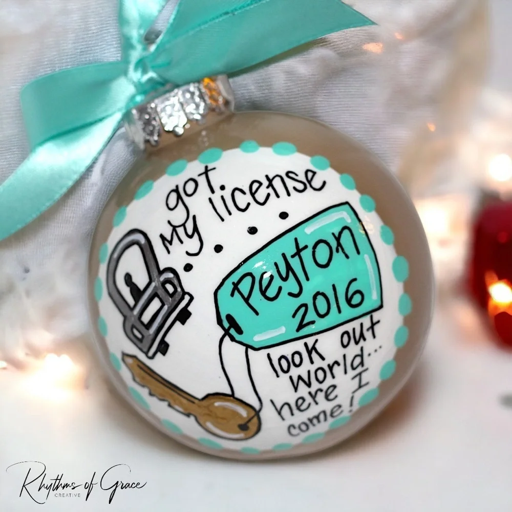 Christmas Ornament: "Driver's License" – Celebrate the New Driver in Your Life - Picture 2 of 10